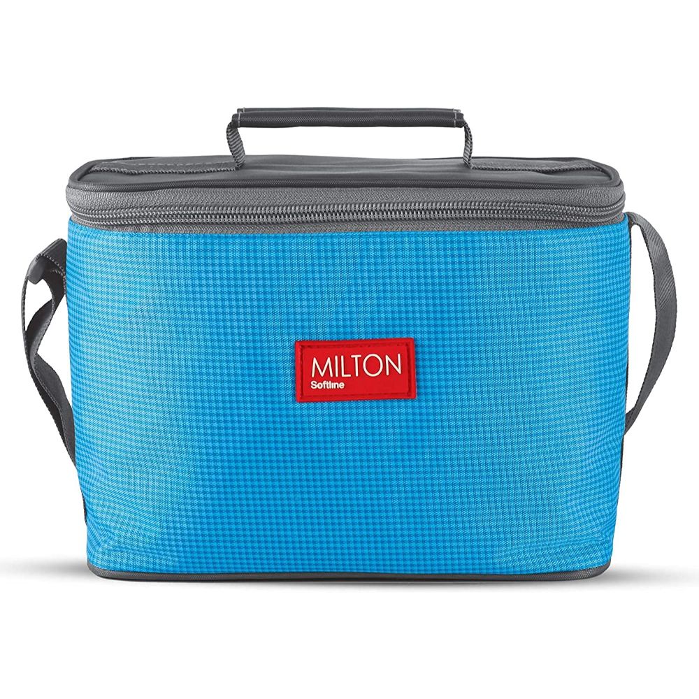 Milton DELICIOUS COMBO Stainless Steel Lunch Pack With Bag, Blue