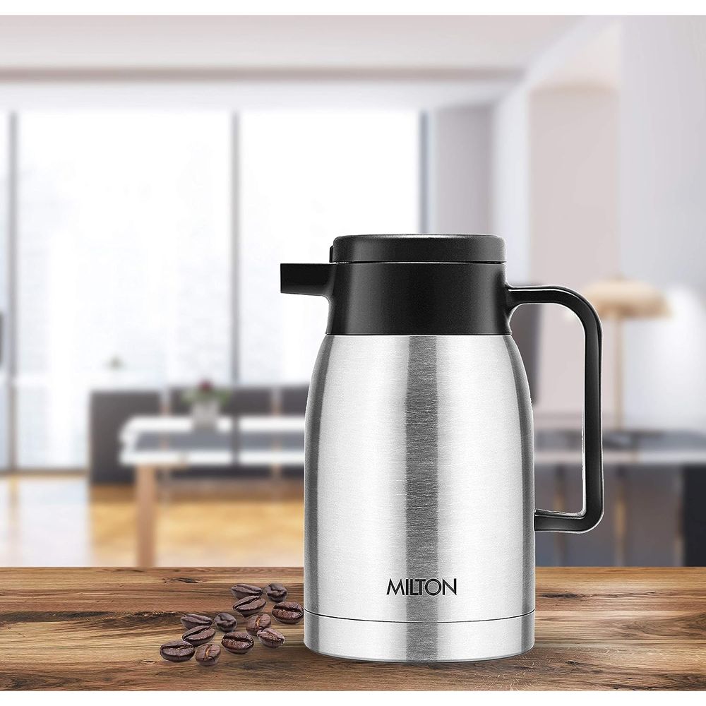 Milton Vacuum Flasks Omega Coffee Pot 500 ml, Steel Plain