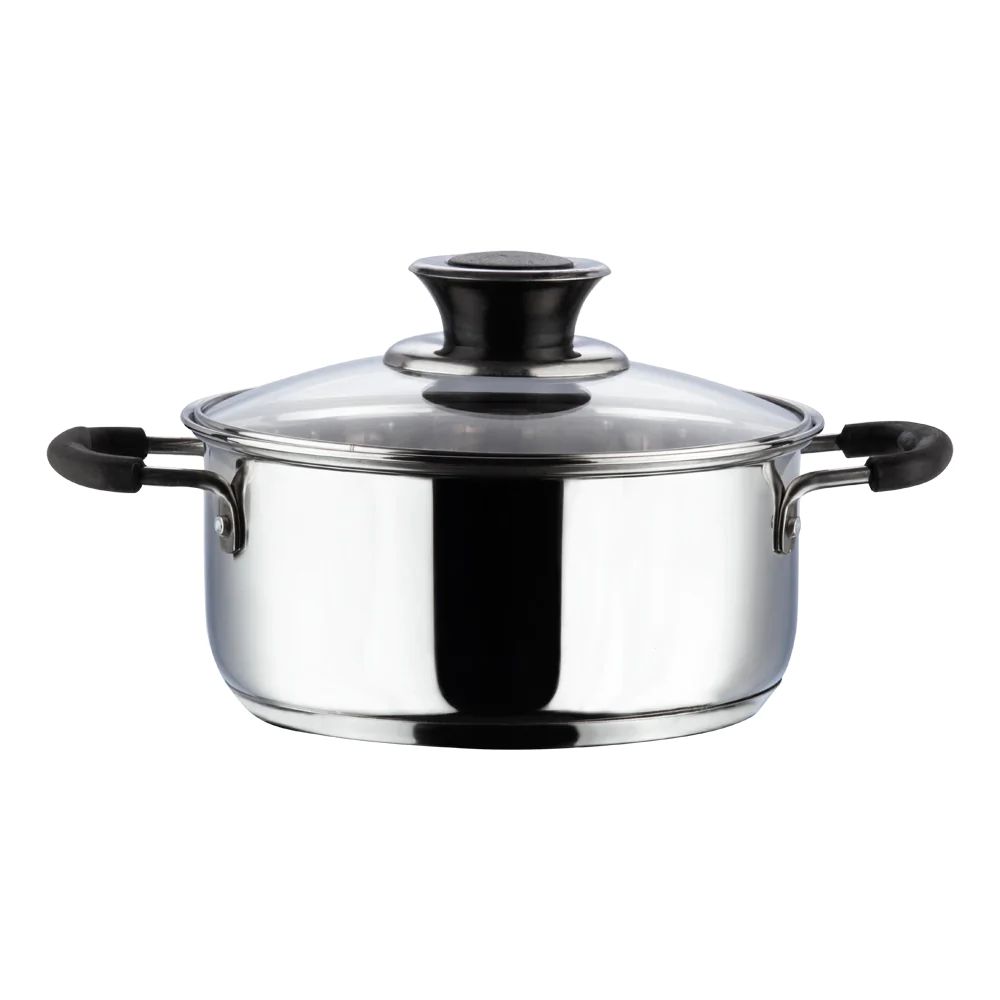 Vinod Cookware MasterChef Sauce Pan with Sauce Pot, Stainless Steel