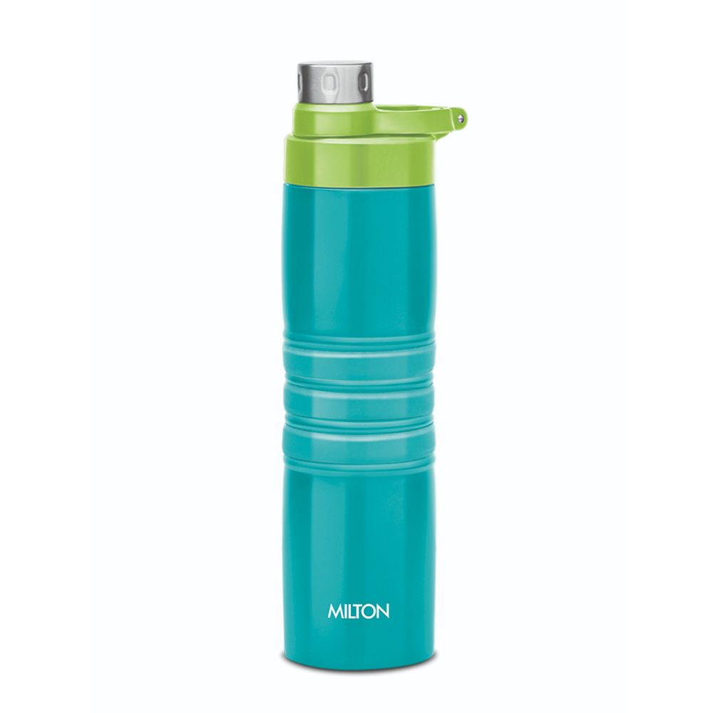 Milton Amigo-800 Thermosteel Water Bottle Hot & Cold Vacuum Insulated Flask, 660 ML, Aqua Green